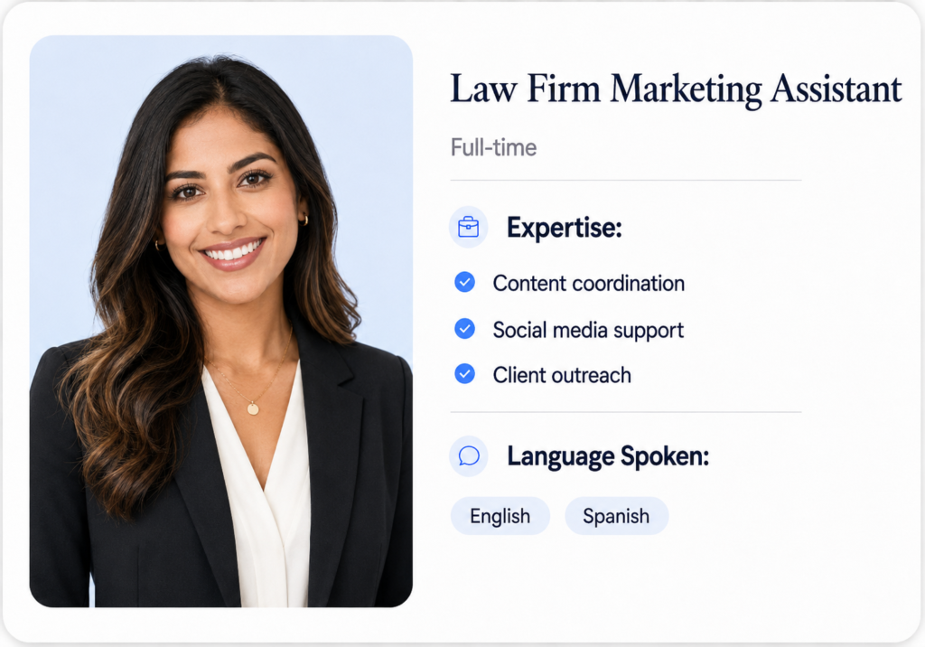 Law Firm Marketing Assistant